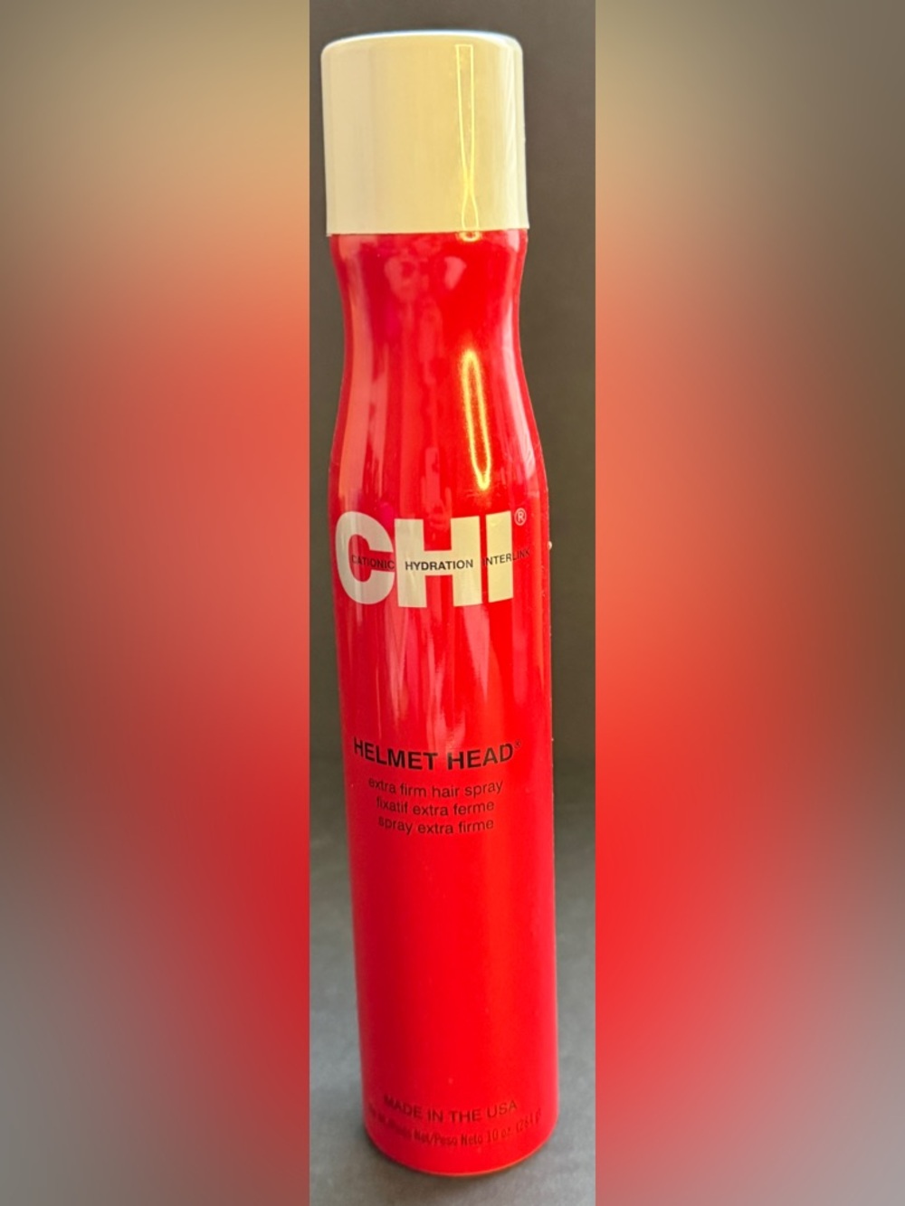 CHI Helmet Head Extra Firm Hairspray 10 oz - Brand New